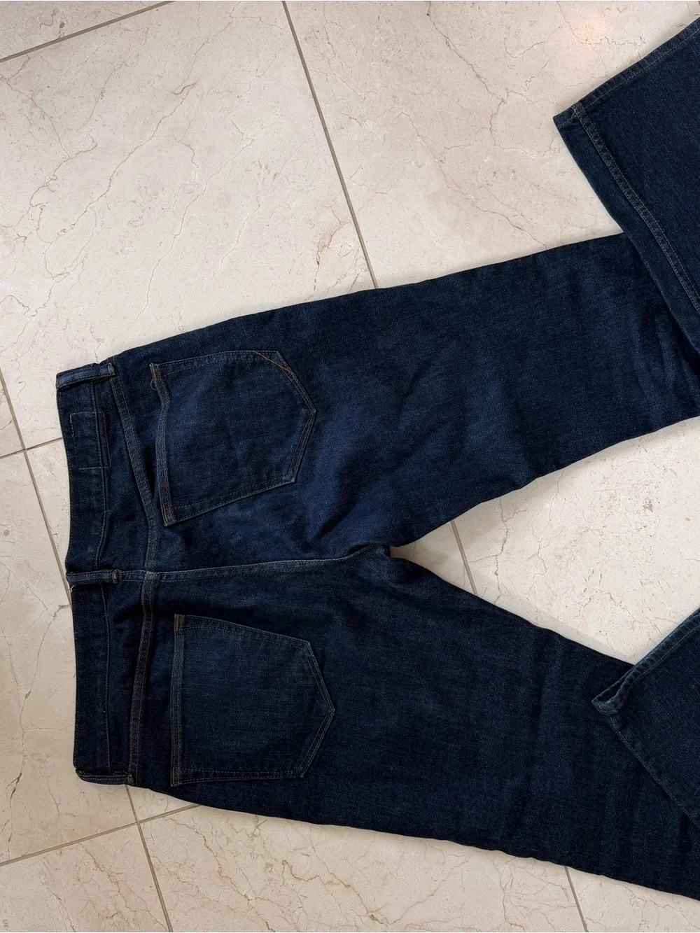 Banana Republic Men's Dark Indigo Straight Jeans